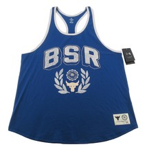 Under Armour Project Rock BSR Gym Tank Top Mens Size XL Blue Mirage NEW - £27.37 GBP