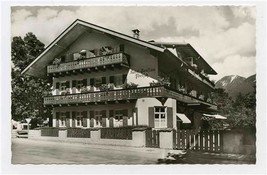Hotel Pension Fortsch Real Photo Postcard Germany  - $9.90