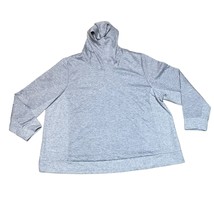 Livi Lane Bryant Heather Gray Long Sleeve Athletic Pullover Hoodie Size ... - $26.86