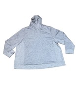 Livi Lane Bryant Heather Gray Long Sleeve Athletic Pullover Hoodie Size ... - £21.04 GBP