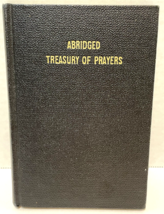 Rare Vintage 1955 Abridged Treasury of Prayers 27th Printing 6 x 4 in - £46.17 GBP