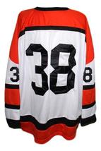 Any Name Number Denver Spurs Retro Hockey Jersey New White Any Size image 2