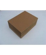 7 1/2&quot; x 10 1/2 corrugated cardboard Pads (200) - $26.00