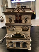Dept 56 Dickens Piccadilly Gallery Egyptian Museum London&#39;s Finest #3 56-58498 - $37.62