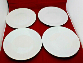 Rosenthal Germany Continental Classic Modern White Salad Plate 19.5cm Set of 4 A - £52.04 GBP