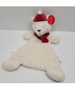 Demdaco Polar Bear Lovey Plush Cozie Toy Security Baby Blankie Christmas... - $759.82 MXN