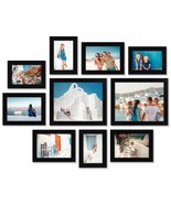 10 Pack Black Picture Frames Collage Wall Decor - Gallery Wall Frame Set... - £57.84 GBP