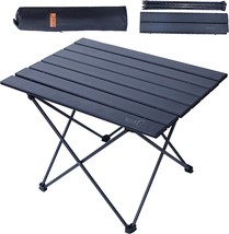 Stylish C Beach Table, Camping Table, Roll Up Foldable Collapsible, Alum... - £27.40 GBP