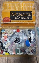 Button Lot, thimbles, Vintage Pencil Box - £15.78 GBP