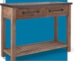 Eugene Wooden Console 2 Drawers, Modern Farmhouse Living Room Furniture ... - $311.99