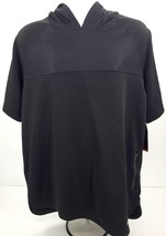 AND1 Men&#39;s Short Sleeve Hoodie Black Size Large - New With Tags - £19.77 GBP