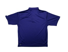 Adidas Climalite Short Sleeve Polo Shirt Men&#39;s Sz XL Purple Casual Sport... - £19.67 GBP