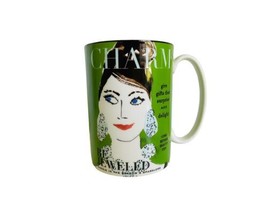 Kate Spade NY Lenox Make Headlines CHARMED Be Jeweled Green Coffee Mug Tea Cup  - £14.20 GBP