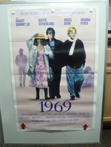 1969 - Robert Downey Jr Keifer Sutherland Bruce Dern Home Video Poster 1988 - £12.33 GBP