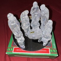 Vintage House Of Lloyd Christmas Around The World 7 Piece Crystal Nativi... - €6,73 EUR