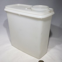 VTG Tupperware Cereal Keeper Storage Container 469-14 Spout Lid 471-3 Clean EUC - £11.76 GBP