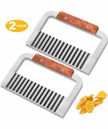 Vegetable Cutter WSER-7-1PC 7&quot; Wide Stainless Steel Commercial Crinkle C... - $379.94 MXN