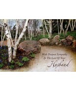 With Deepest Sympathy In The Loss Of Your Husband- Sympathy Greeting Car... - $51.04 MXN