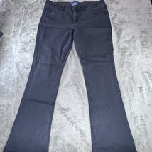 Democracy Woman’s Jeans Black Size 16 Bootcut Ab Solution Stretch Mid Ri... - $44.99