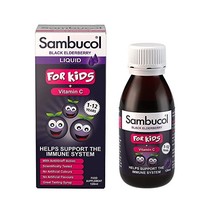 Sambucol 120ml Black Elderberry Liquid Extract for Kids  - $22.35 CAD
