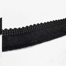 Black Elegance 20mm Cotton Trim - 4 Yards of Decorative Flair (TR-11139) - £26.68 GBP