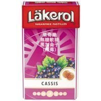 Lakerol Sugar Free Classic Cassis Blackcurrent 27gm X 5 Packs by Lakerol