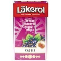Lakerol Sugar Free Classic Cassis Blackcurrent 27gm X 5 Packs by Lakerol - $22.76
