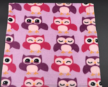 Safety 1st Owl Baby Blanket Single Layer Safety First Purple Pink - £17.57 GBP