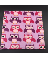Safety 1st Owl Baby Blanket Single Layer Safety First Purple Pink - £17.52 GBP