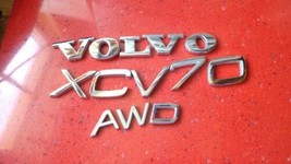 01-07 Volvo XCV70 Cross Country Lid Emblem Logo Badge Nameplate Oem Set Used - £14.32 GBP