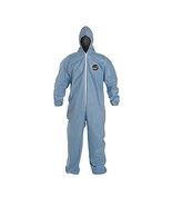 DUPONT TM127SBU5X002500 Flame Resistant Coverall w/Hood, Sky Blue, Tempr... - $300.58 CAD