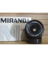 Miranda 24mm f2.8 fast prime FD fit lens in its original box. A rare find. Lovel - $150.00