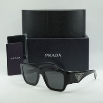 PRADA PR10ZS 1AB5S0 Black/Dark Grey 54-20-140 Sunglasses New Authentic - £211.14 GBP