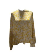 Banana Republic Yellow Floral Sweater Small  - £14.65 GBP