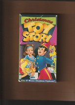 Christmas TOY STORY Plus 2 Bonus Christmas Cartoons VHS Holiday Tape (1991) - £4.79 GBP