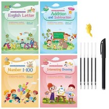 Magic Ink Copybooks for Kids Reusable Handwriting Workbooks for Preschoo... - £23.49 GBP