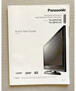 OEM Panasonic (TH-42PX75X/TH-50PX75X) HD Plasma TV User Manual (English/... - $169.16 MXN