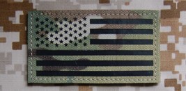 Infrared Multicam IR US Flag Uniform Patch Army Special Forces Green Ber... - £18.35 GBP