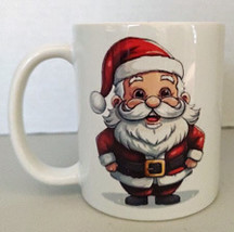 Santa and Bells Design 11 oz. Ceramic Mug - $11.95