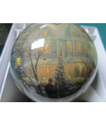 2011 THOMAS KINKADE  CHRISTMAS ORNAMENT 3 X 3&quot;  - €31,24 EUR