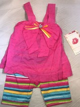 SWEET HEART ROSE Baby Girls Infant Outfit Bike Shorts 12 Months 16513 Size 12 - £9.25 GBP