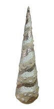 Gallarie II Large Coastal 21.75 in Beach Seashell Christmas Tree Figure tags - £36.80 GBP