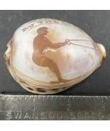 Vintage 1940s Retro Theme Tourist Sea Shell Wildwood NJ - $181.87 MXN