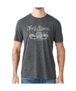 Lucky Brand Short Sleeve Crew Neck Graphic T-Shirt Jet Black Men&#39;s Sz XX... - $334.12 MXN