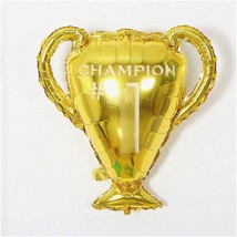 Golden Champion Celebration Balloons - Perfect for Graduation Party Decorations! - £17.39 GBP