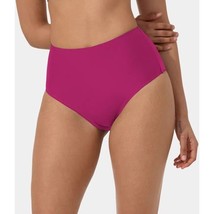 Halara Solid High Waisted Bikini Bottom Swimsuit Pink M - £15.11 GBP