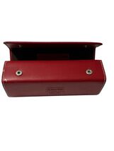Vintage 1990&#39;s Coach Red Leatherware Eyeglass/Sunglasses Case NICE - $61.74