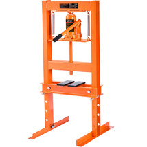 VEVOR Hydraulic Shop Press 6 Ton with Press Plates H-Frame Benchtop Press Stand - £127.88 GBP