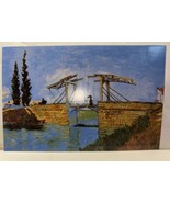 Vincent Van Gogh &quot;THE Drawbridge&quot; Postcard 3.5 X 5.5 Mr. Paper Unused - £1.54 GBP