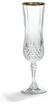 Cristal D&#39;Arques Longchamp Gold Flute, Set of 4 - £71.35 GBP